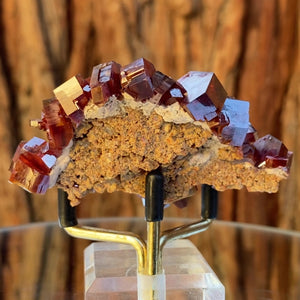 7cm 120g Red Vanadinite from Mibladen, Morocco