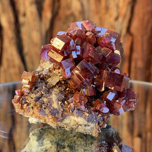 6cm 200g Red Vanadinite from Mibladen, Morocco