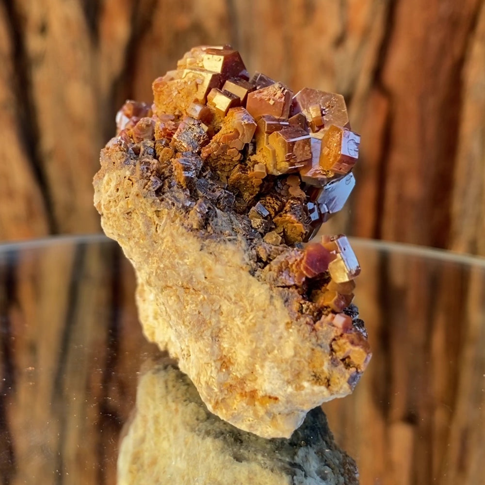 6cm 200g Red Vanadinite from Mibladen, Morocco