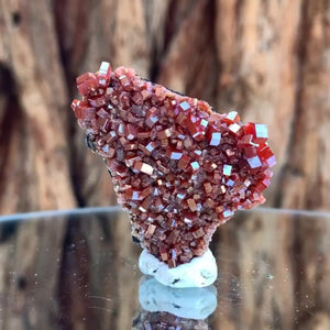 4cm 19g Vanadinite and Manganese from Mibladen, Morocco