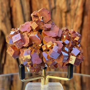 6.5cm 185g Red Vanadinite from Mibladen, Morocco