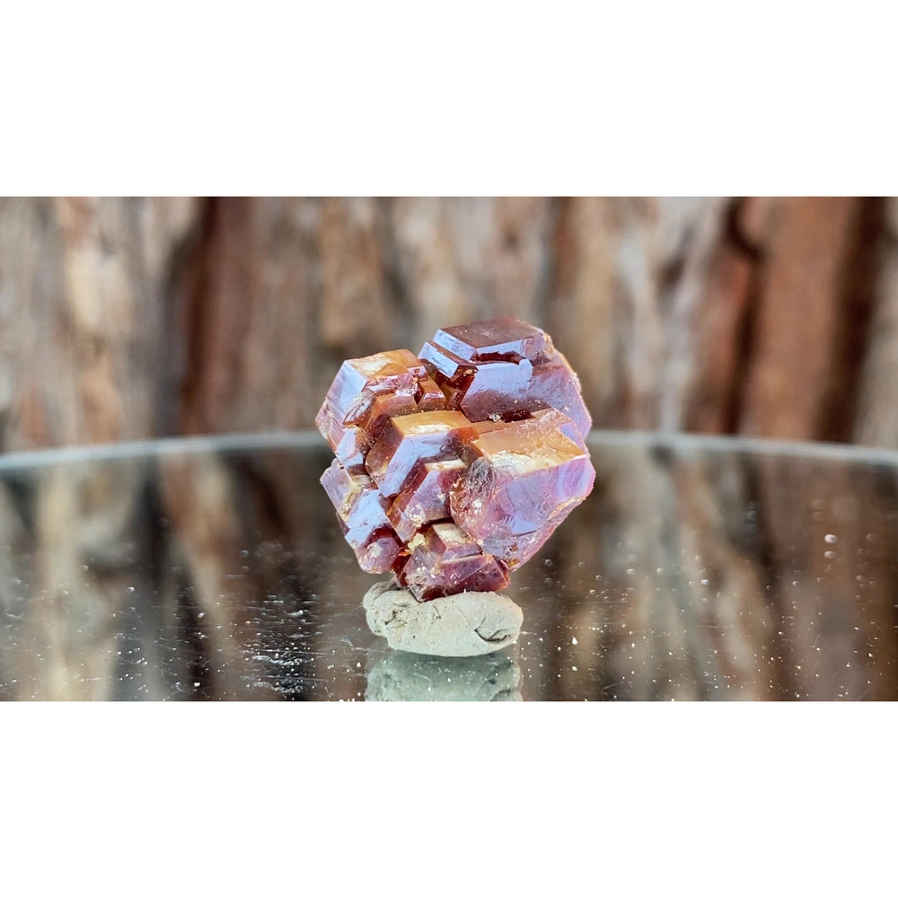 2.5cm 16g Skeletal Vanadinite from Mibladen, Morocco