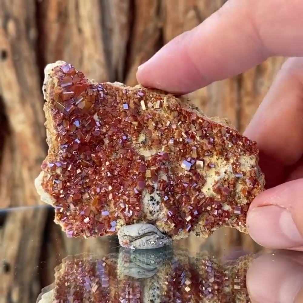 
            
                Load image into Gallery viewer, 8cm 56g Vanadinite from Mibladen, Morocco
            
        