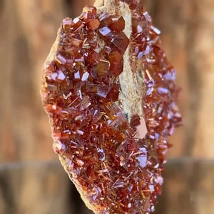 4cm 20g Vanadinite from Mibladen, Morocco