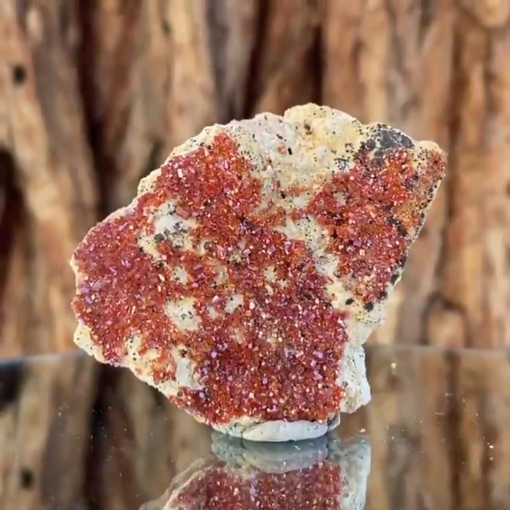 
            
                Load image into Gallery viewer, 6.5cm 50g Vanadinite from Mibladen, Morocco
            
        