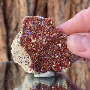6cm 72g Vanadinite from Mibladen, Morocco