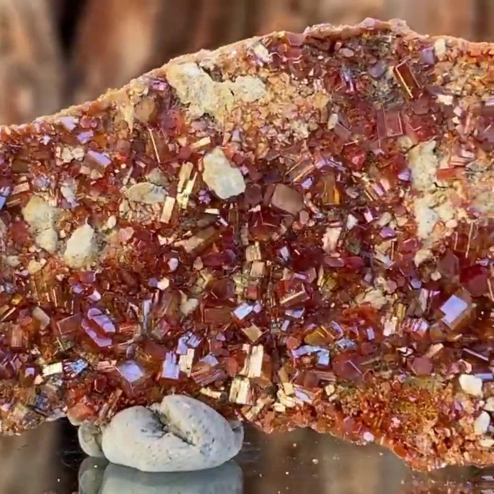 9cm 58g Vanadinite from Mibladen, Morocco