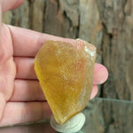 6cm 70g Yellow Dogtooth Calcite from Imilchil, Middle Atlas Mtns, Morocco