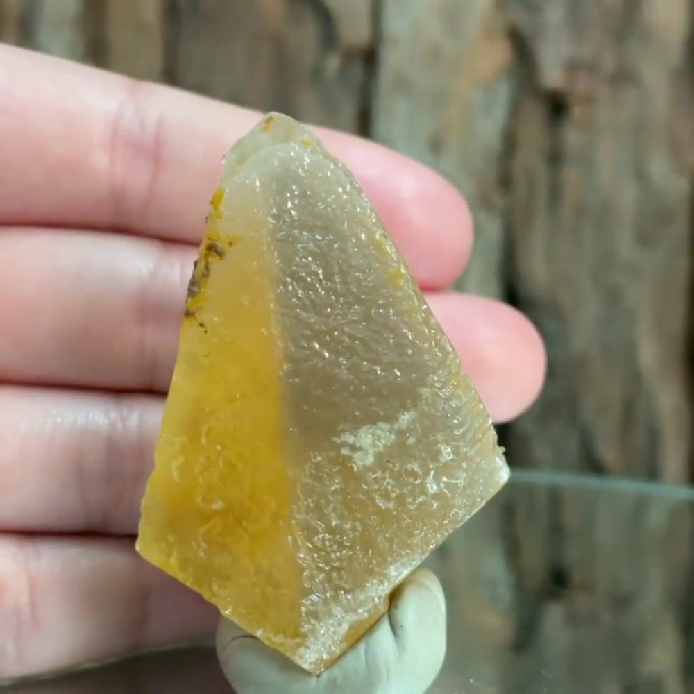 5.5cm 55g Yellow Dogtooth Calcite from Imilchil, Middle Atlas Mtns, Morocco