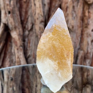 10cm 175g Yellow Calcite from Imilchil, Middle Atlas Mtns, Morocco