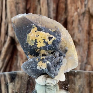 8.5cm 165g Yellow Calcite from Imilchil, Middle Atlas Mtns, Morocco