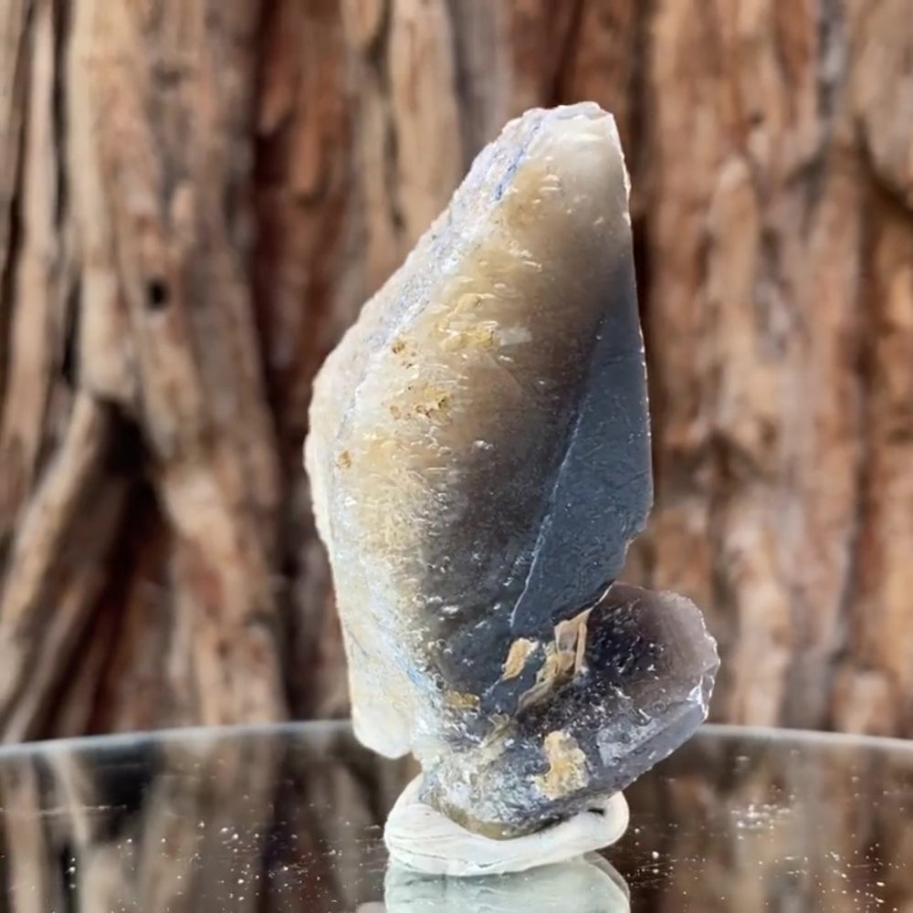8.5cm 165g Yellow Calcite from Imilchil, Middle Atlas Mtns, Morocco