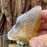 10.5cm 240g Yellow Calcite from Imilchil, Middle Atlas Mtns, Morocco