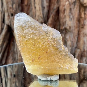 10.5cm 240g Yellow Calcite from Imilchil, Middle Atlas Mtns, Morocco