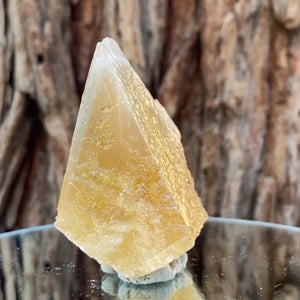 10.5cm 240g Yellow Calcite from Imilchil, Middle Atlas Mtns, Morocco