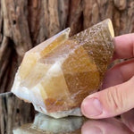 11cm 445g Yellow Calcite from Imilchil, Middle Atlas Mtns, Morocco