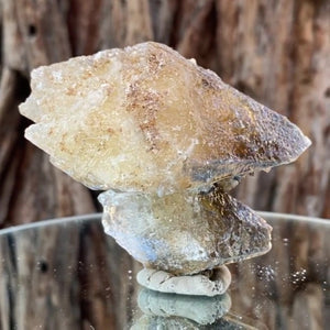 8.5cm 175g Yellow Calcite from Imilchil, Middle Atlas Mtns, Morocco