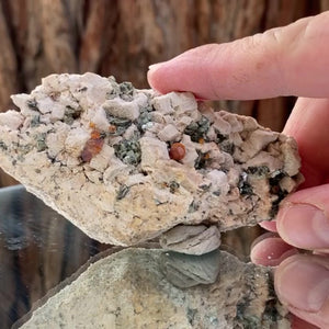 9.5cm 85g Garnet from Tongbei, Fujian, China