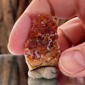 3.5cm 18g Garnet from Tongbei, Fujian, China