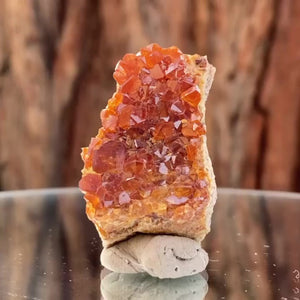 3.5cm 18g Garnet from Tongbei, Fujian, China