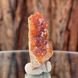3.5cm 18g Garnet from Tongbei, Fujian, China