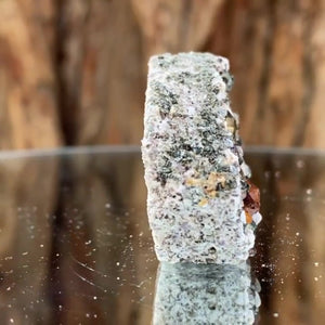 4cm 24g Garnet & Smoky Quartz from Fujian, China