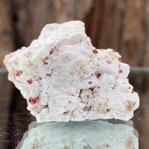 4cm 26g Garnet & Smoky Quartz from Fujian, China