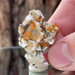 3.5cm 7g Garnet & Smoky Quartz from Fujian, China