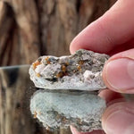 4.5cm 17g Garnet & Smoky Quartz from Fujian, China