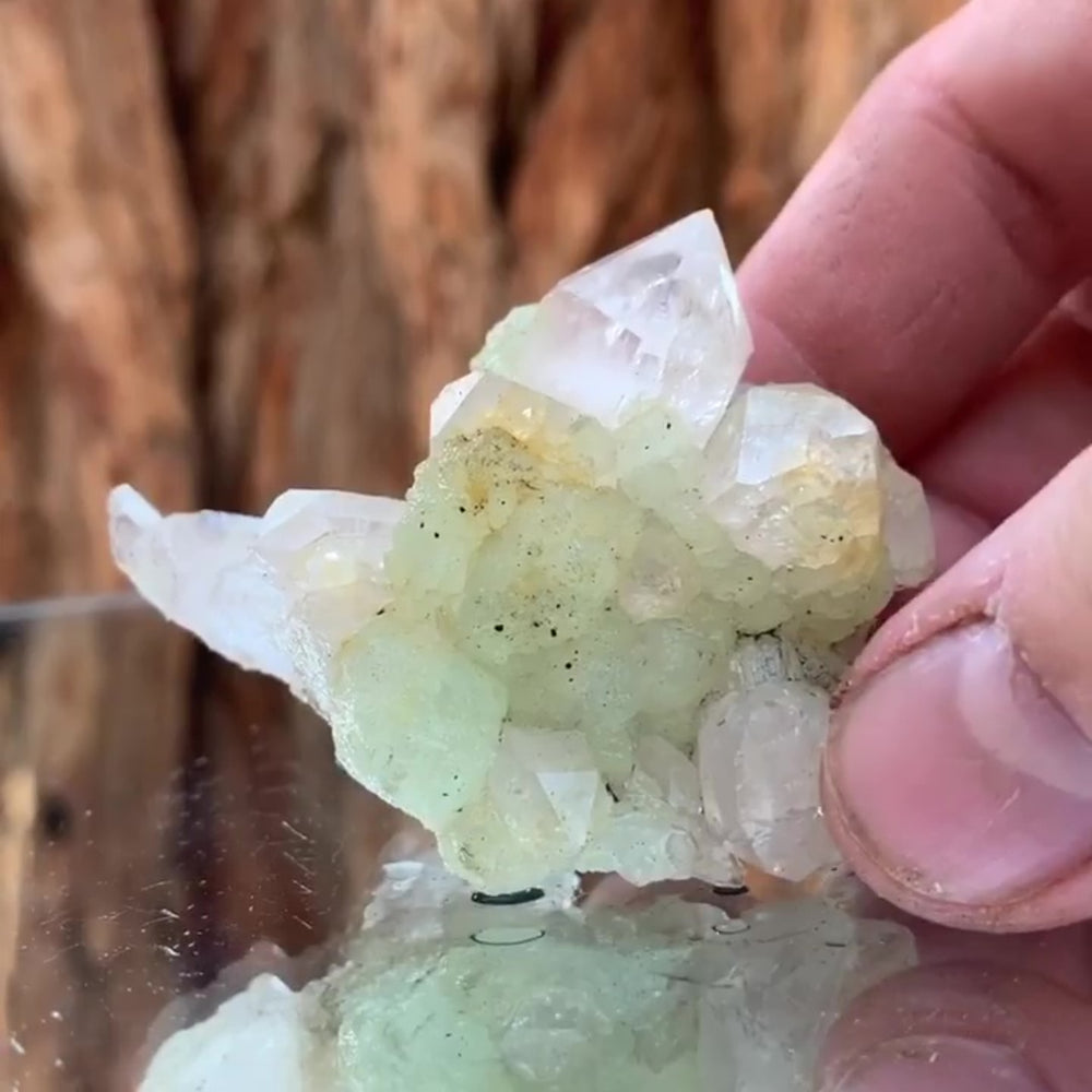 5cm 40g Prehnite and Quartz from Yunnan, China