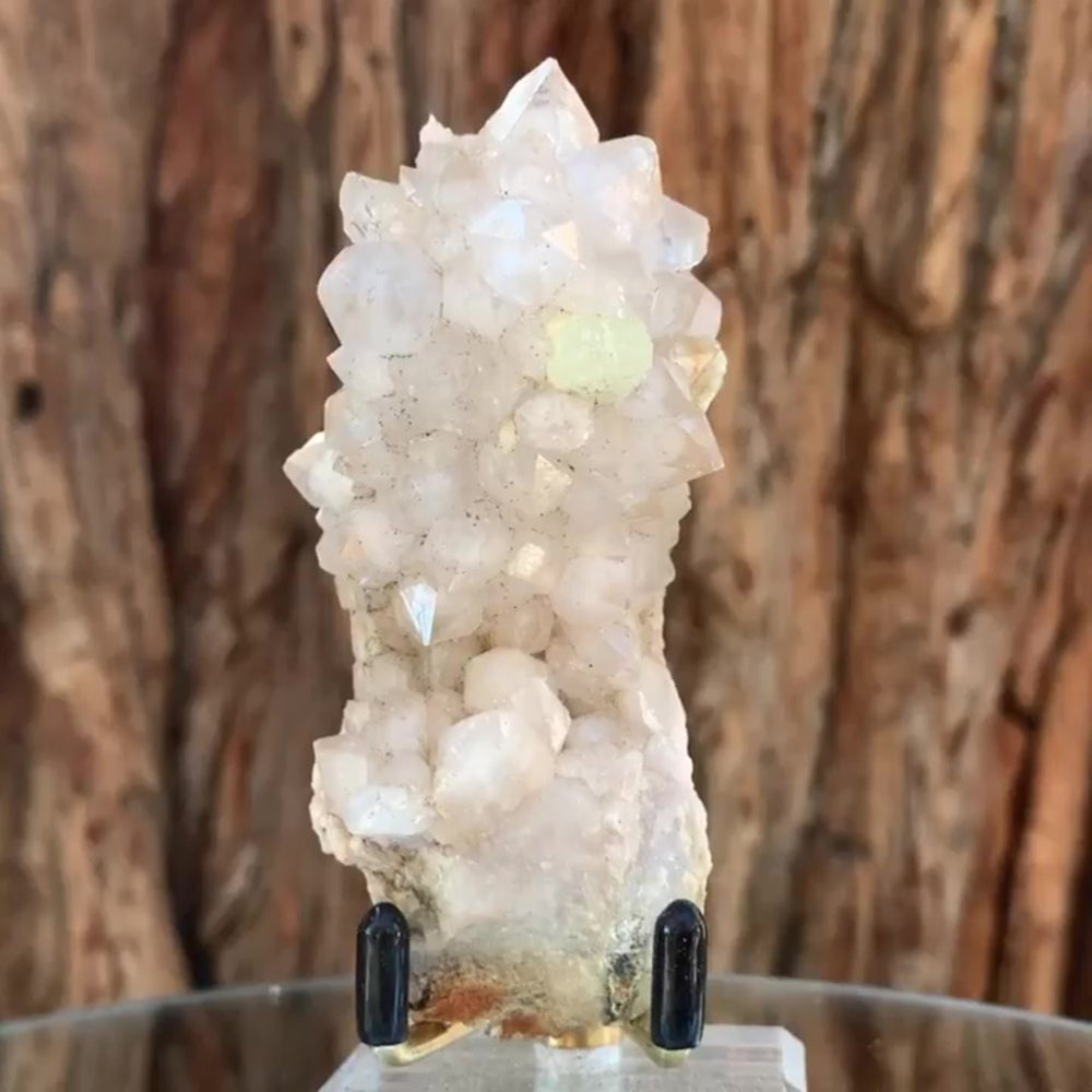 9cm 155g Prehnite and Quartz from Yunnan, China