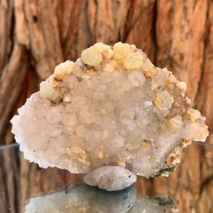 8cm 135g Prehnite and Quartz from Yunnan, China