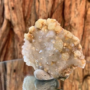 8cm 135g Prehnite and Quartz from Yunnan, China