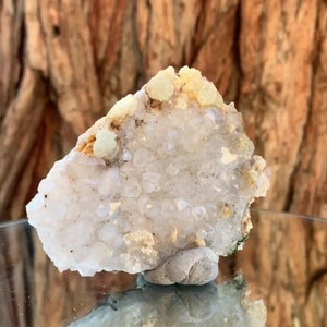 8cm 135g Prehnite and Quartz from Yunnan, China