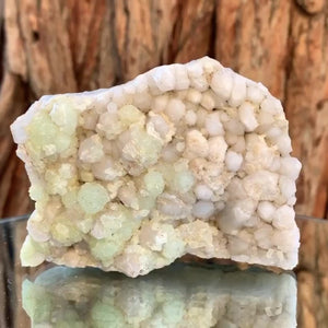 9cm 355g Prehnite and Quartz from Yunnan, China