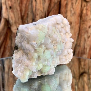 9cm 355g Prehnite and Quartz from Yunnan, China