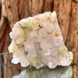 8.5cm 285g Prehnite and Quartz from Yunnan, China