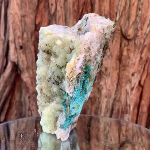 15cm 1.05kg Prehnite and Quartz from Yunnan, China