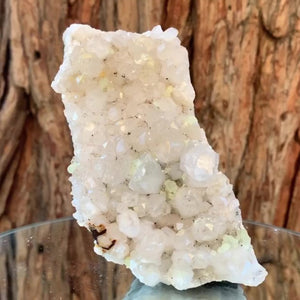 14cm 485g Prehnite and Quartz from Yunnan, China