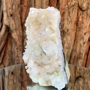 14cm 485g Prehnite and Quartz from Yunnan, China