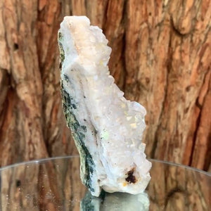 14cm 485g Prehnite and Quartz from Yunnan, China