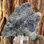 14cm 370g Stibnite & Calcite from Hunan, China