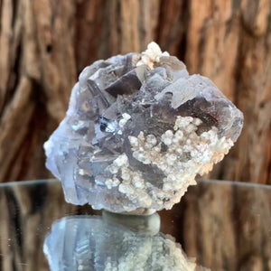 10cm 265g Purple Fluorite from Balochistan, Pakistan