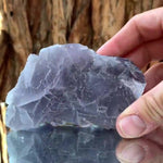 10cm 475g Purple Fluorite from Balochistan, Pakistan
