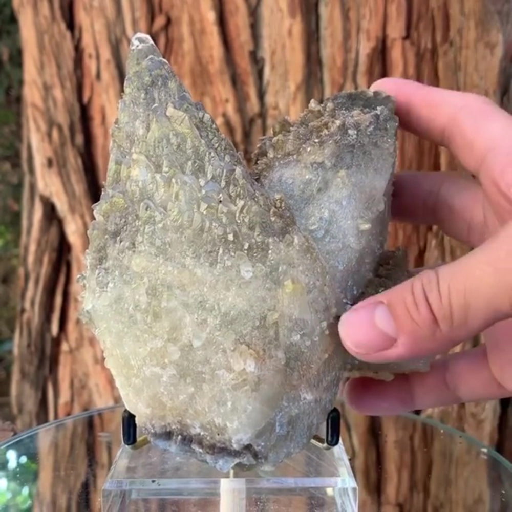 14cm 1.42kg Dogtooth Calcite from Balochistan, Pakistan