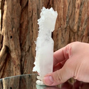 13.5cm 130g Clear Faden Quartz from Balochistan, Pakistan