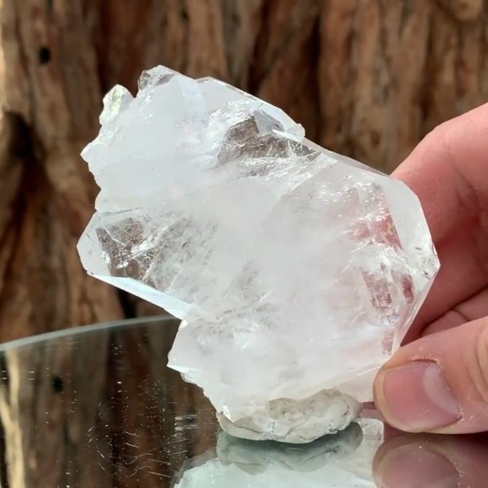 9cm 140g Clear Faden Quartz from Balochistan, Pakistan