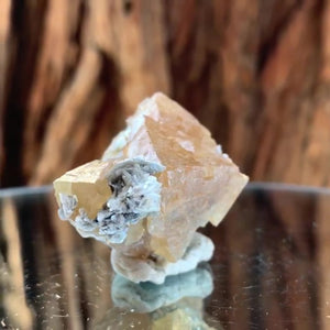 4.5cm 82g Scheelite from Mt. Xuebaoding, Sichuan, China