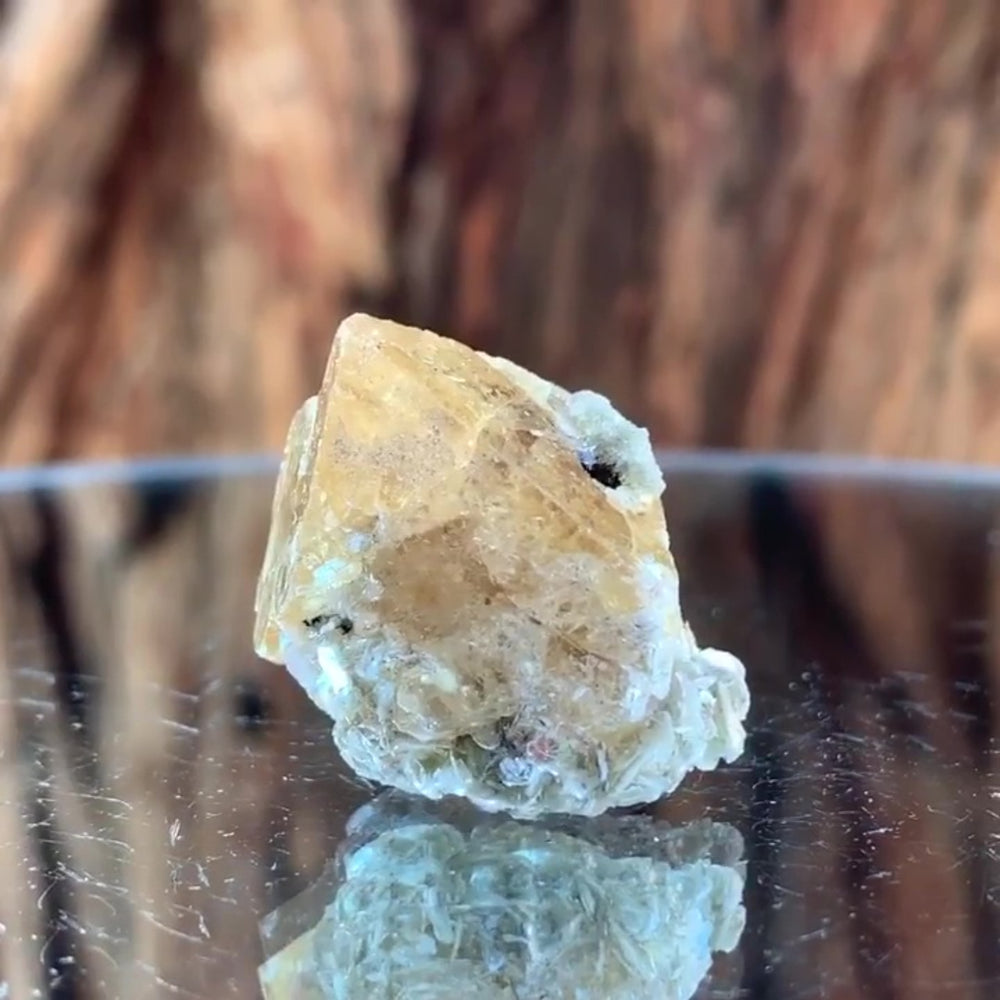 2.7cm 18g Scheelite from Mt. Xuebaoding, Sichuan, China