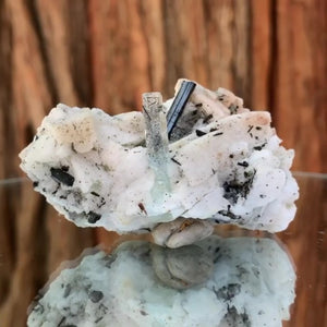6.7cm 54g Aquamarine Crystals on Matrix, Tiston Mine, Pakistan